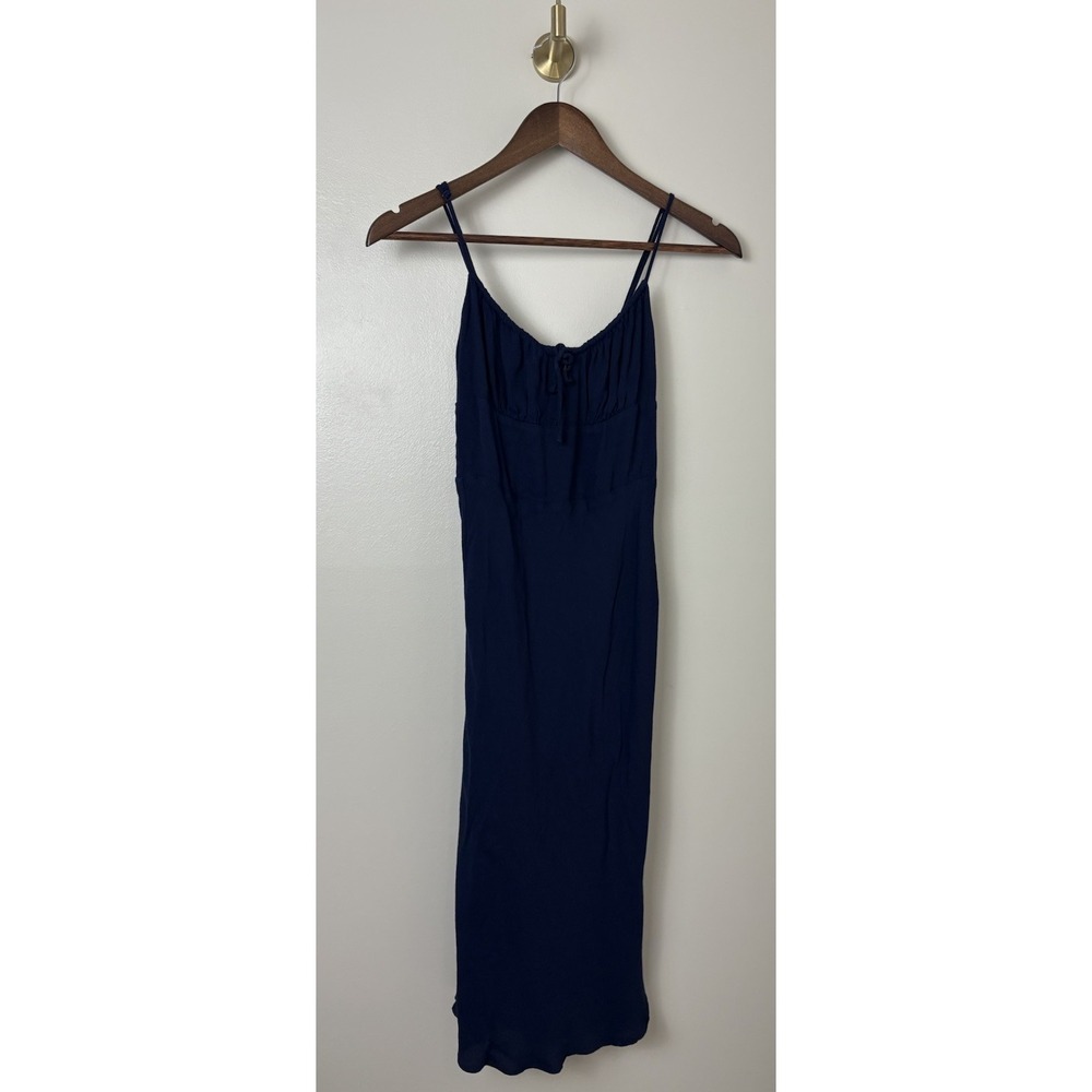 Aritzia Wilfred‎ Women Size 2 Babydoll Dress Strappy Midi Maxi Boho Girlhood 90s - Picture 2 of 15